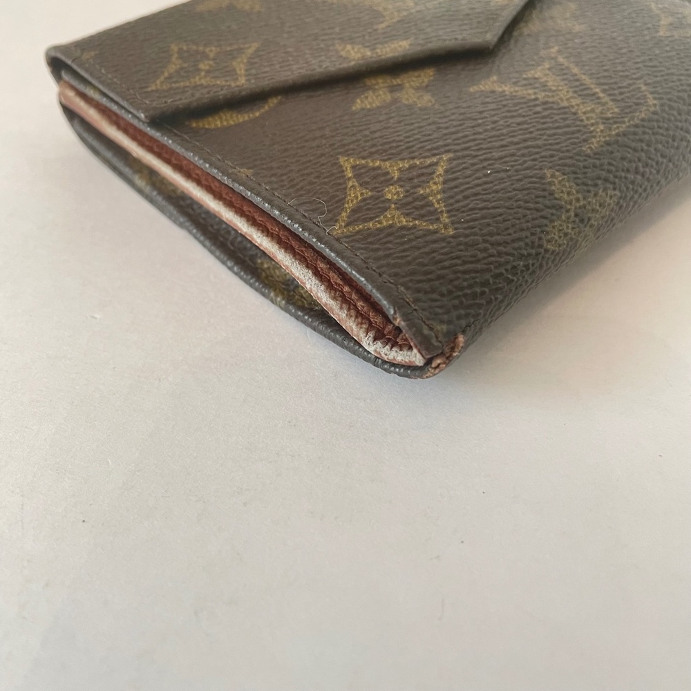 Louis Vuitton Monogram Elise Double Sided Snap Wallet LV Vintage - Picture 14 of 16